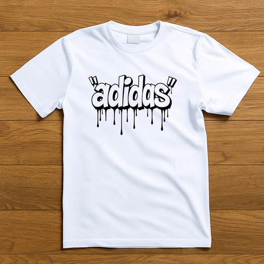Adidas Graffiti Drips Logo T-Shirt